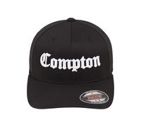 Mister Tee Cappello da baseball 'Compton' nero / bianco, Taglia 60-61