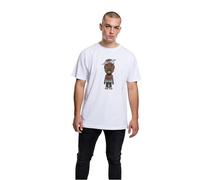 Mister Tee Herren LA Sketch T-Shirt, White, M
