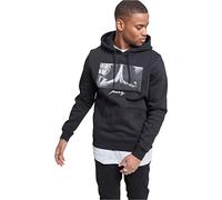 Mister Tee Pray Hoody, Felpa con Cappuccio Uomo, Nero, M