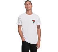 Mister Tee Rose, Maglietta a Maniche Corte Uomo, Bianco (White 00220), Small