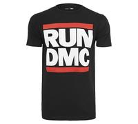 Mister Tee Herren Run Dmc Logo T-Shirts, Black, M