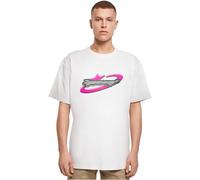Maglietta Mister Tee Speed Logo Blanc L