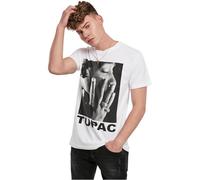 Merchcode Maglietta Tupac Profile Tee MT1323 White-4XL 4XL Bianco
