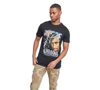 T-shirt Mister Tee tupac retro Noir S