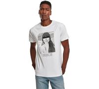 Mister Tee Herren und Jungen T-Shirt F#?KIT Tee, Männer Shirt mit Motiv Front-Print Fuck It, Weiß, Größe S