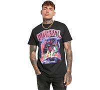 Mister Tee Maglietta 'Wonderful' giallo neon / lilla neon / rosa neon / nero, Taglia L