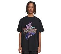 Mister Tee Maglietta Uomo a maniche corte Yu-Ghi-Oh Dark Magician Heavy Oversize M Nero