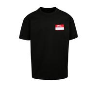 Mister Tee Hey Il Mio Nome È Oversize Tee T-Shirt Upscale Cotone Jersey Stampa