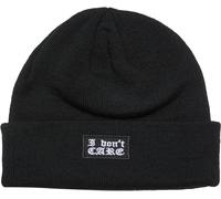 Mister Tee I Don´t Care Beanie, Nero , Taglia unica