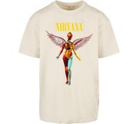 Mister Tee IN Utero Oversize Té Nirvana T-Shirt Girocollo Manica Corta Engel Ala