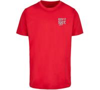 Mister Tee Keep It 100% Tee MT3755 L Rosso