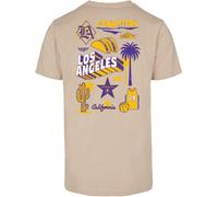 Mister Tee LA City Stampa Tee MT3100 3XL Beige