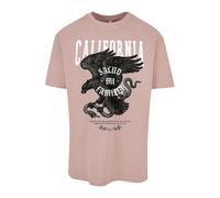 Mister Tee la Familia Oversize Té Maglia Top T Shirt Stampa USA America Uomo