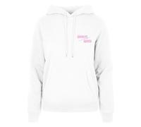 Mister Tee Ladie Sinners Felpa con Cappuccio Bianco Maniche Lunghe Stile Donna
