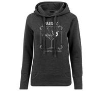 Mister Tee Ladies F-Word Hoody Pullover Con Stampa Frontale Donna