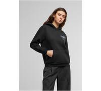 Mister Tee Ladies Good Vibes Bow Ladies Fluffy Hoody MST253 L Nero