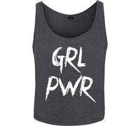 Mister Tee Ladies Grl Pwr Tank Breve Parte Superiore Canotta Girl Power Stampa