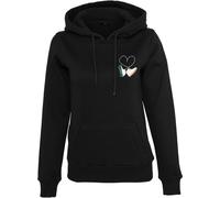 Mister Tee Ladies Ladies Kicks Love Emb Hoody M Nero