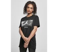 Mister Tee Ladies Pray Tee Superiore Prega Mani Motivprint Oversize Top