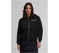 Mister Tee Ladies Rise & Slay Ladies Fluffy Zip Hoody MST234 XS Nero