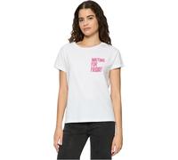 Mister Tee Mt735-waiting for Friday Tee T-Shirt, Bianco, XS Donna
