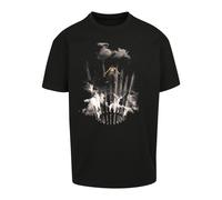 Mister Tee Lampeggiante Lights Té Maglia Top T Shirt Musica Riepilogo Tema Print