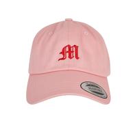 Mister Tee Letter Pink Low Profile Cap Kappe Mütze Basecap Cappy Buchstabe Hat