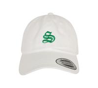 Mister Tee Lettera Bianco Low Profile Berretto da Baseball Cap Cappuccio