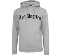 Mister Tee Los Angeles Wording Felpa Pullover Felpa con Cappuccio Pullover Città