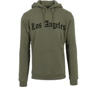 Mister Tee Los Angeles Wording Felpa Pullover Felpa con Cappuccio Pullover Città