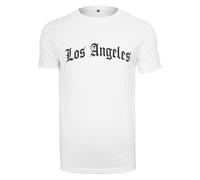 Mister Tee Los Angeles Wording Tee Top Maglia T-Shirt Città L.A Base America