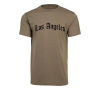 Mister Tee Los Angeles Wording Tee Top Maglia T-Shirt Città L.A Base America