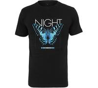 Mister Tee Maglietta 3 Butterflies Tee Nero XL Nero