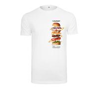 Mister Tee Maglietta 'A Burger' colori misti / bianco Uomo Mister Tee 5XL