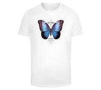 Mister Tee Maglietta Become the Change Butterfly Tee MT3028 XS Bianco