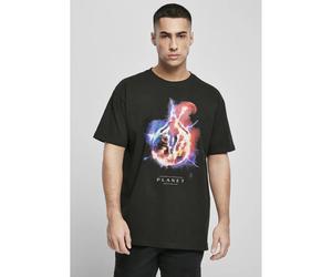Mister Tee Maglietta A Maniche Corte Eat Lit Electric Planet Oversize