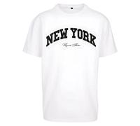 MT Upscale Maglietta 'New York' nero / bianco, Taglia M