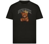 Mister Tee Maglietta per bambini Kids Crowned Bear MTK390 158/164 Nero