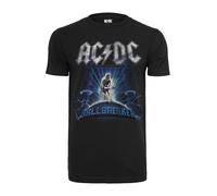 Mister Tee Maglietta 'ACDC' blu / grigio chiaro / nero Uomo Mister Tee XL