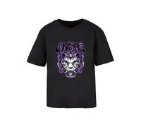 Mister Tee Maglietta 'Always On Fire' lilla / nero / bianco Donna - Abbigliamento - Taglie comode - Maglie e top - Maglie e T-shirt Mister Tee L