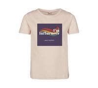 Mister Tee Maglietta Bambini I'm Influencer a maniche corte rosa 134/140 Rosa