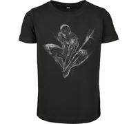 Mister Tee Maglietta Bambini Spiderman Scratched Tee Nero 122/128 Nero