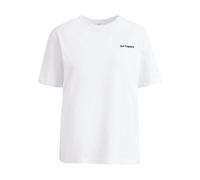 Mister Tee Maglietta Be Happy Wording Emb MST341 S Bianco