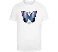 Mister Tee Maglietta Become the Change Butterfly Tee MT3028 3XL Bianco