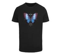 Mister Tee Maglietta 'Become the Change' colori misti / nero Uomo Mister Tee L colori misti / nero