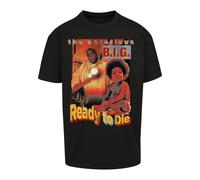 Mister Tee Maglietta 'Biggie Ready To Die' blu colomba / marrone / giallo / rosso / nero Uomo - Abbigliamento - Maglie e T-shirt - T-shirt Mister Tee M