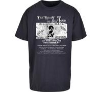 Mister Tee Maglietta Biggie Tour Navy S Blu