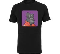 Mister Tee Maglietta Bored Gorilla Nero XS Nero