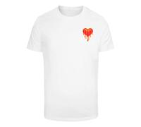 Mister Tee Maglietta 'Cheese Lovers Club' cognac / curry / rosso / bianco Uomo Mister Tee S