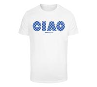 Mister Tee Maglietta 'Ciao Girls' zappiro / blu reale / bianco Uomo Mister Tee XS
